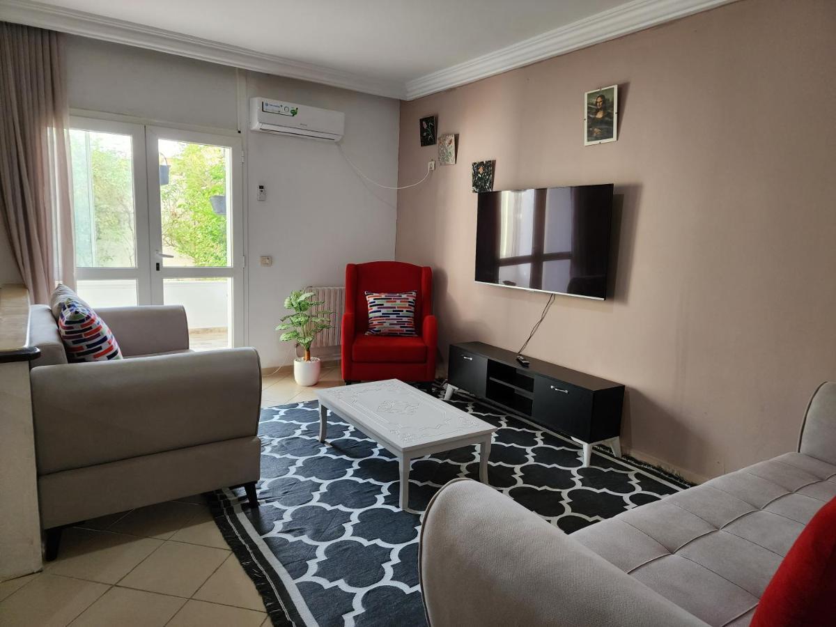 Duplex Bien Equipe Securise Avec Jardin Et Veranda El-Marsza Kültér fotó